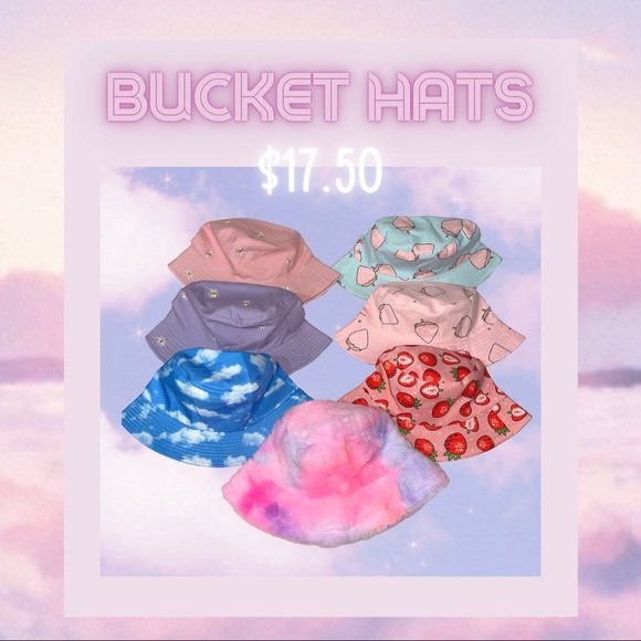 Kawaii Bucket hats 💗 - Picture 1 of 1
